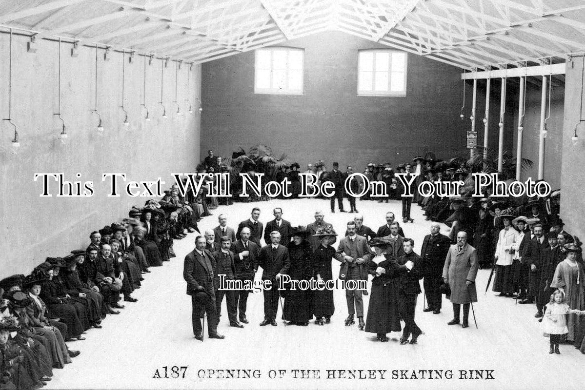 OX 632 - Opening Of Henley Skating Rink, Oxfordshire