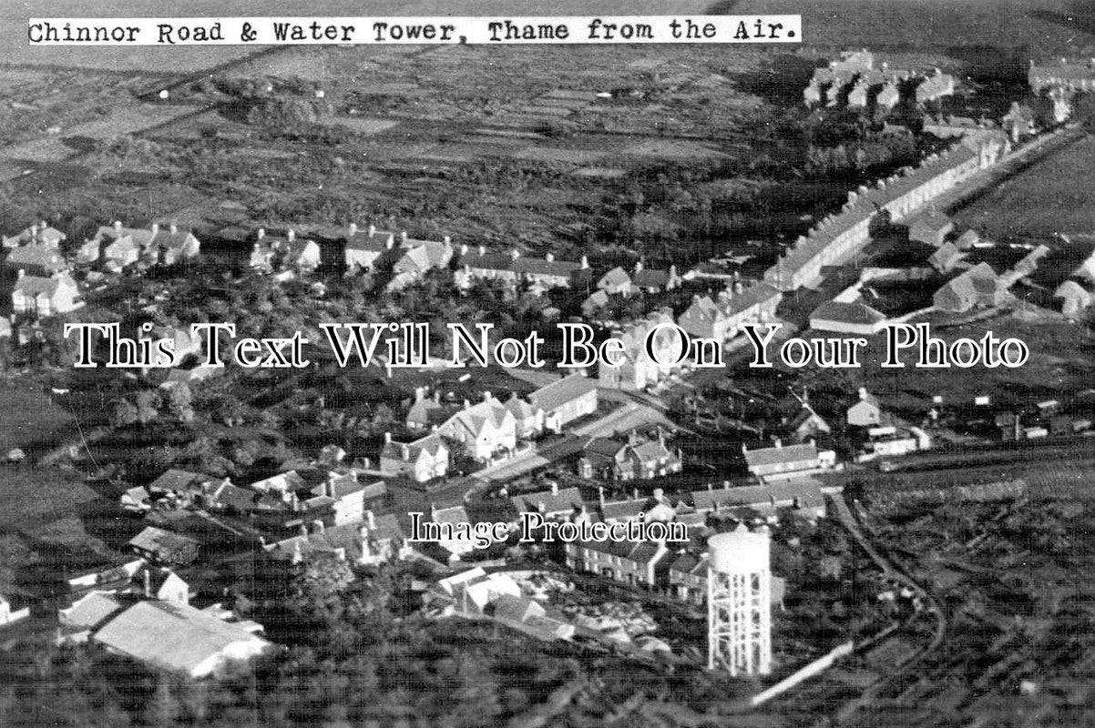 OX 670 - Chinnor Road & Water Tower, Thame, Oxfordshire