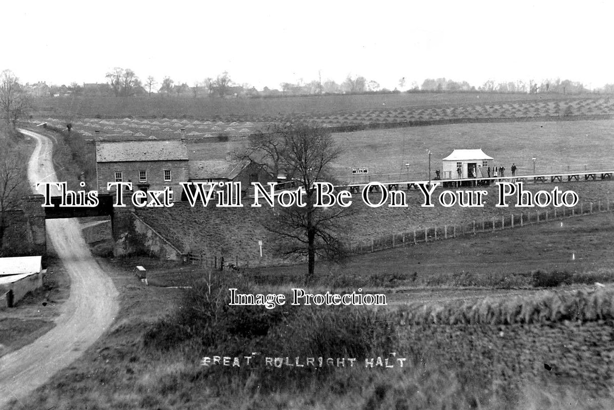 OX 678 - Great Rollright Halt, Oxfordshire