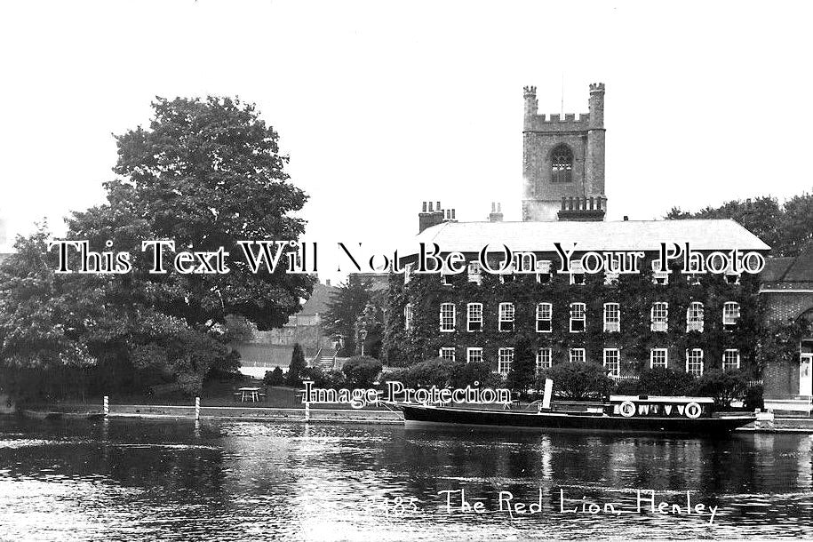 OX 708 - The Red Lion Hotel, Henley On Thames, Oxfordshire c1911
