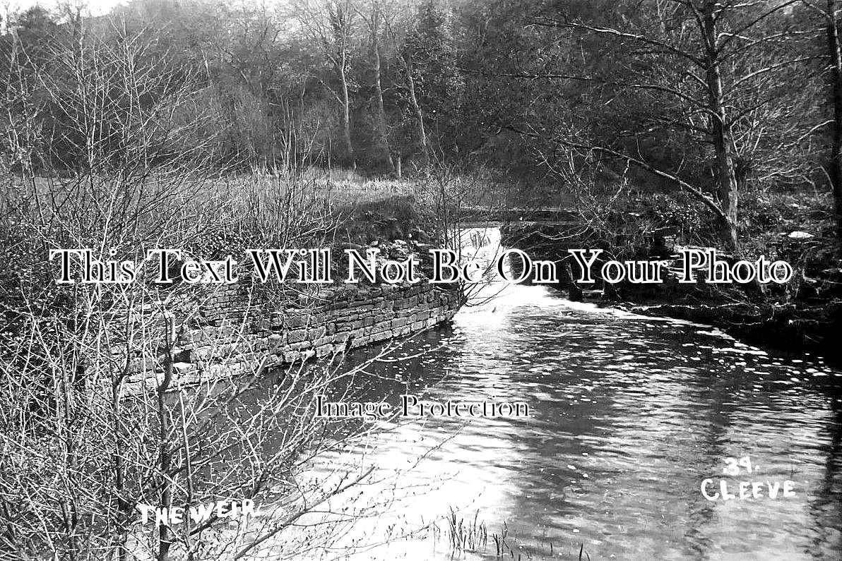 OX 765 - The Weir, Cleeve, River Thames, Oxfordshire
