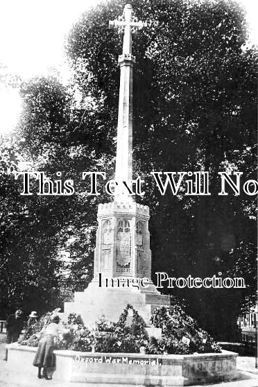 OX 798 - The War Memorial, Oxford, Oxfordshire