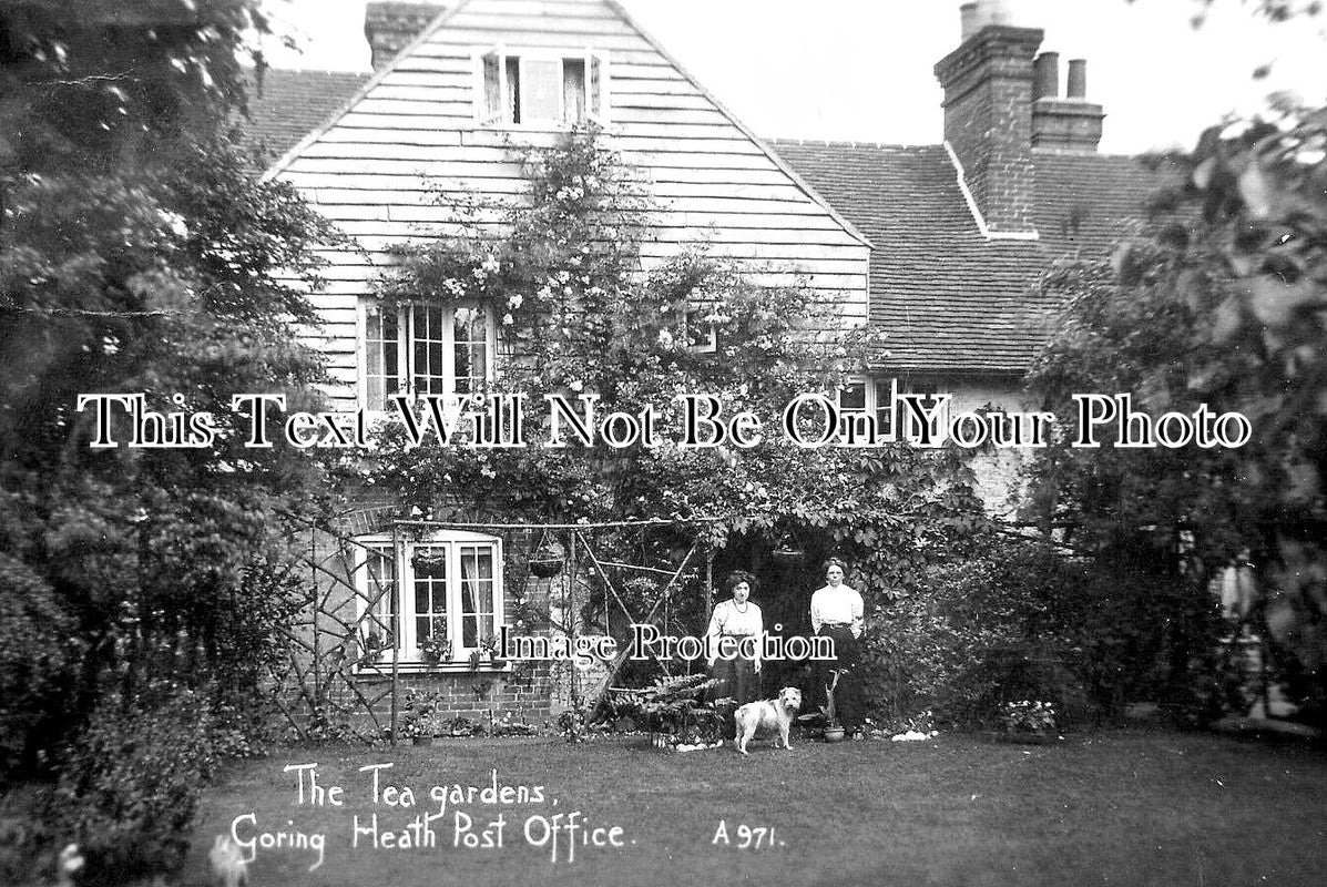 OX 835 - Tea Gardens, Goring Heath Post Office, Oxfordshire