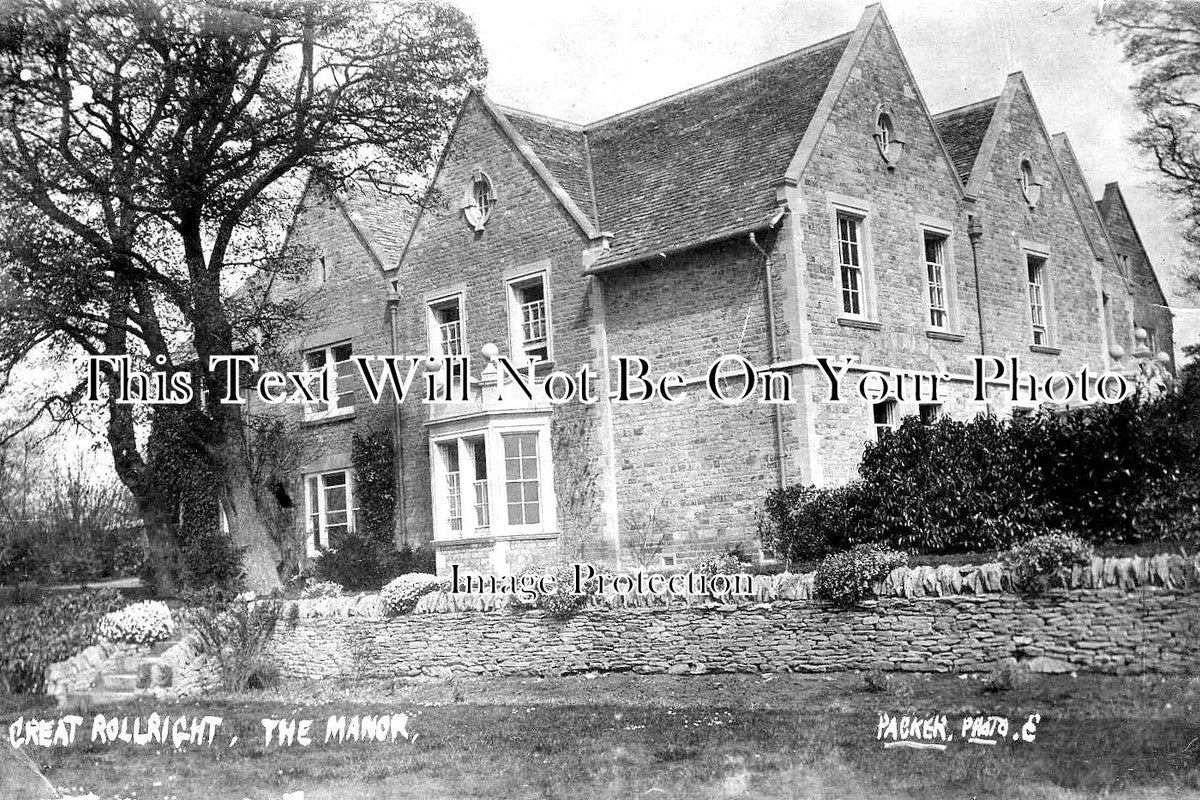 OX 867 - The Manor House, Great Rollright, Oxfordshire c1911