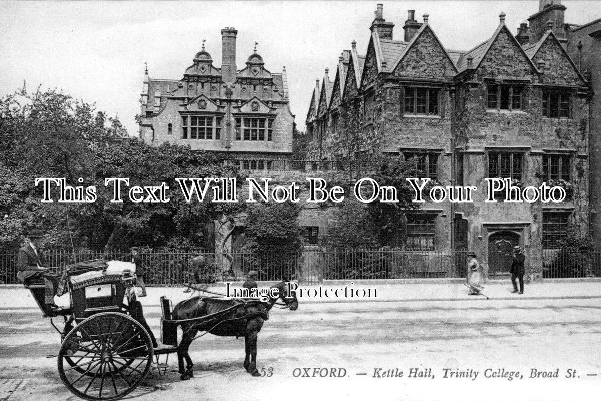 OX 99 - Kettle Hall, Trinity College, Broad Street, Oxford, Oxfordshire