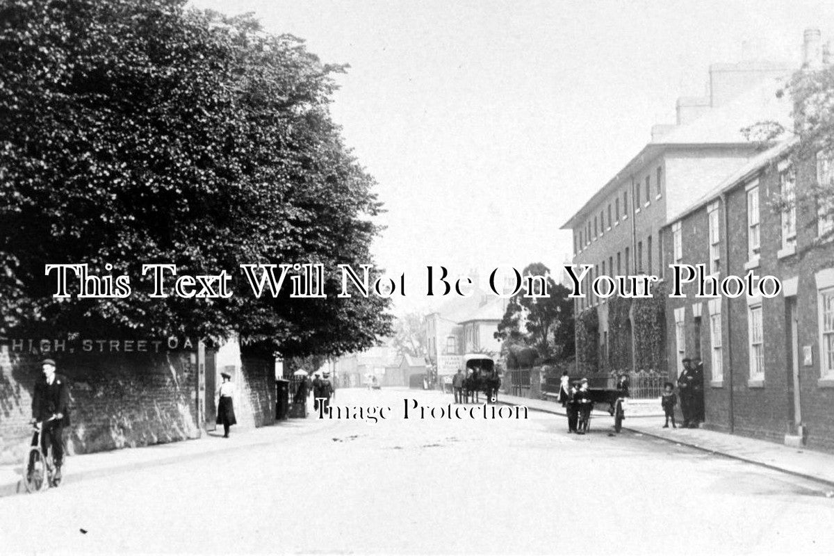 RU 12 - High Street, Oakham, Rutland c1910