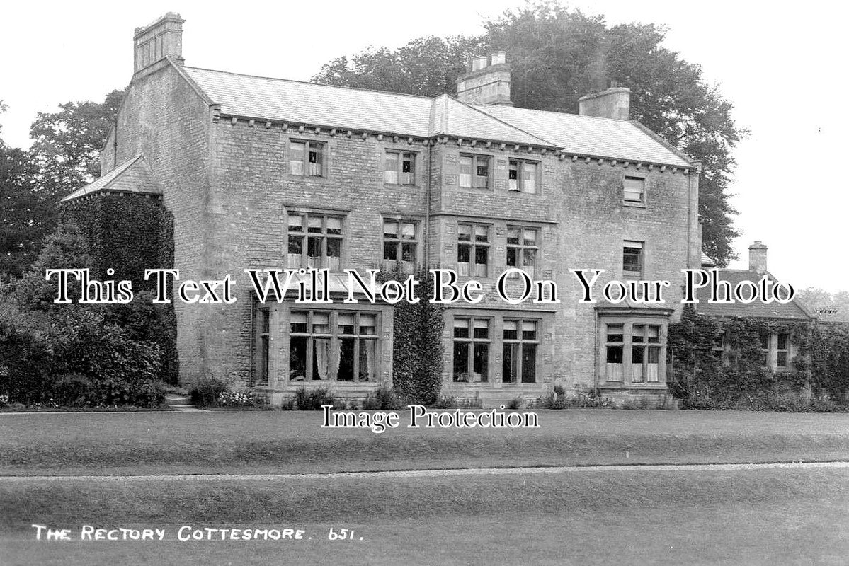RU 134 - Cottesmore Rectory, Rutland c1920