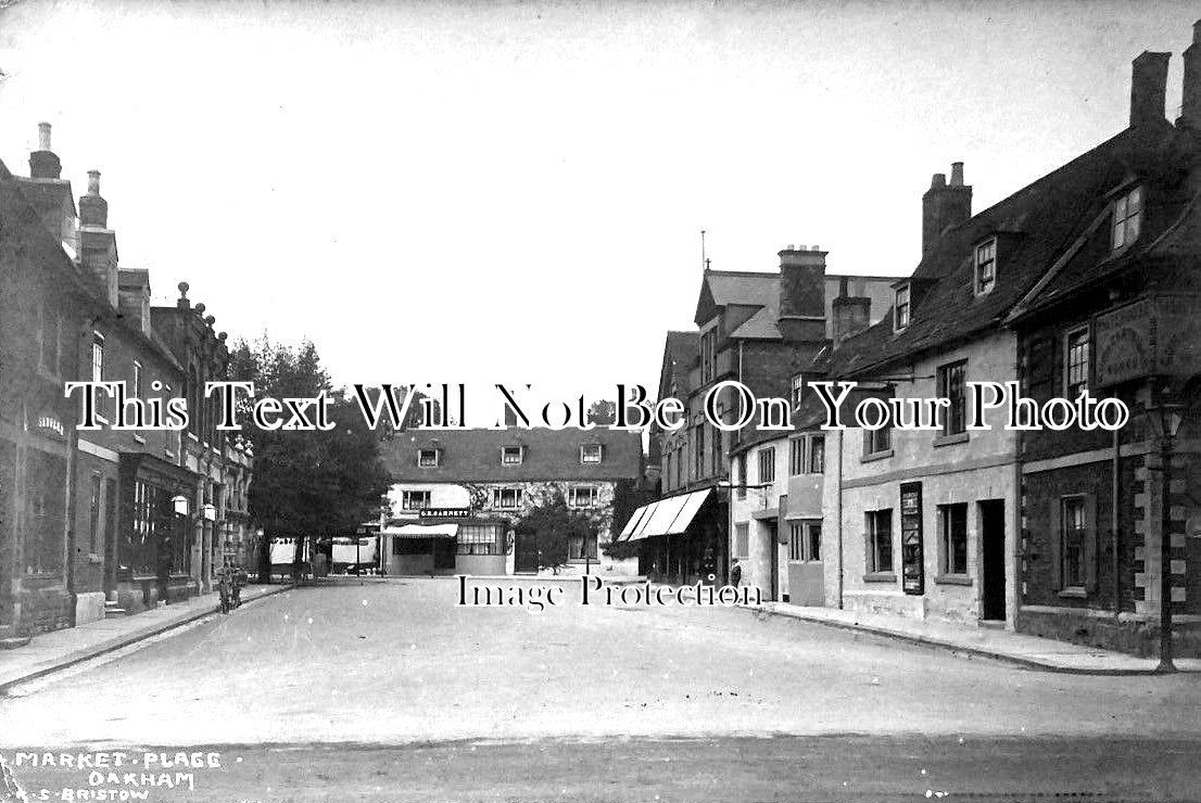 RU 137 - Market Place, Oakham, Rutland c1903