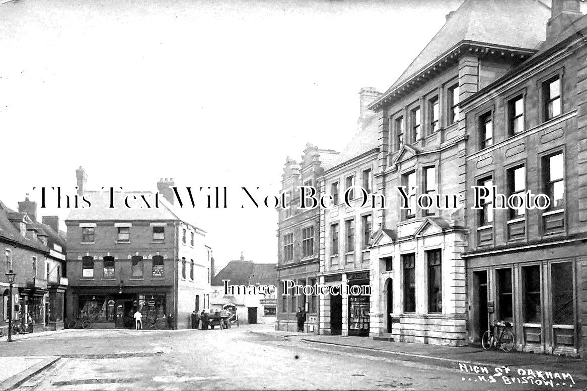 RU 138 - High Street, Oakham, Rutland c1903