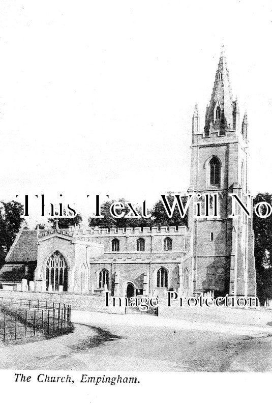 RU 217 - The Church, Empingham, Rutland c1907