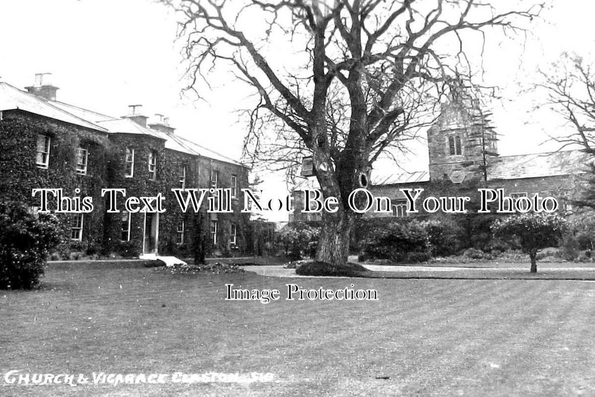 RU 226 - Church & Vicarage, Glaston, Rutland