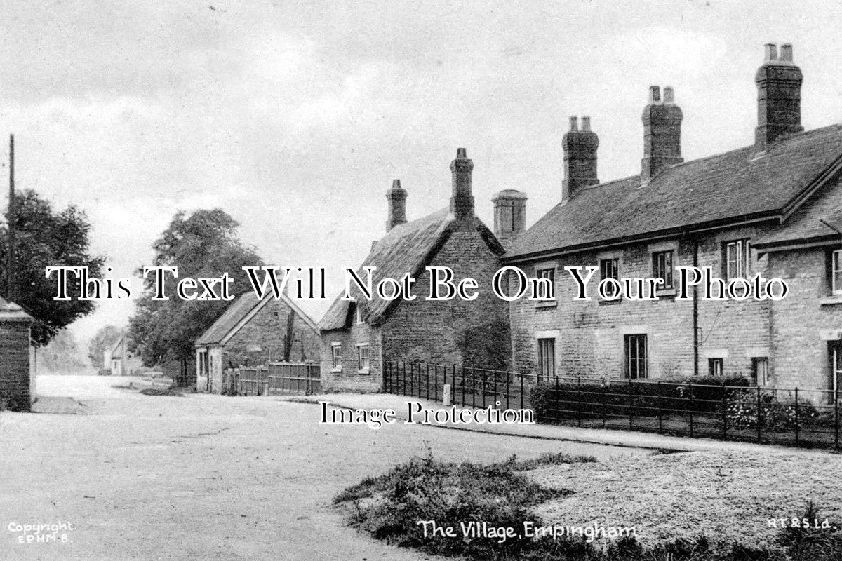RU 32 - The Village, Empingham, Rutland c1938