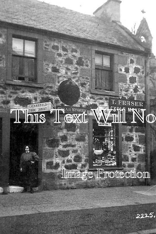 SC 1079 - Cycle Shop, Arbroath, Scotland