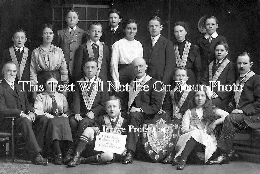 SC 1084 - Winners Of Rechabites Challenge Shield, Excelsior Lent, Lochee