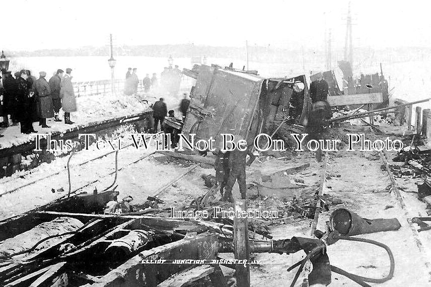 SC 1115 - Elliot Junction Railway Disaster, Arbroath, Scotland