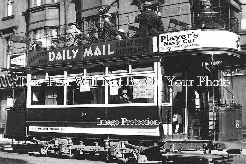 SC 1148 - Uddingston Tram, Lanarkshire Tramways, Scotland