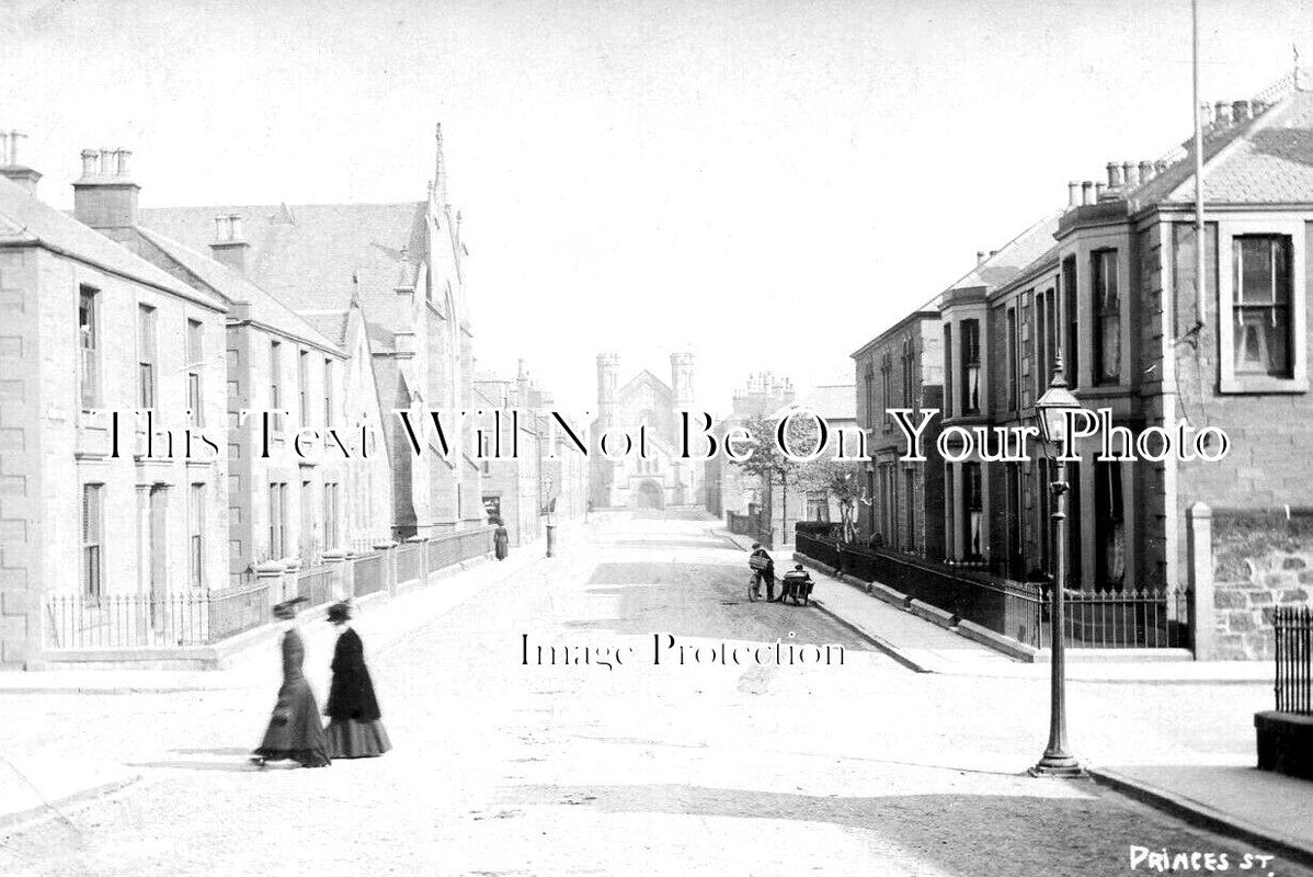 SC 1160 - Princess Street, Arbroath Angus, Scotland c1910