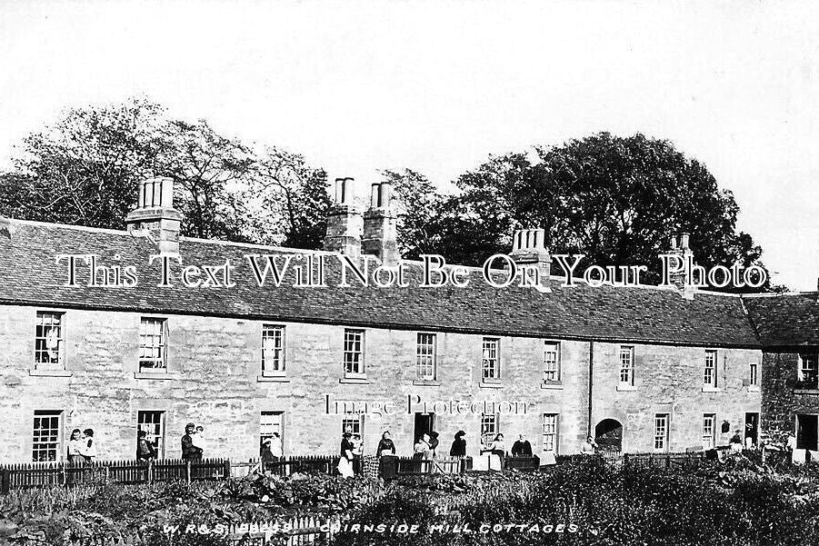 SC 1203 - Chirnside Mill Cottages, Berwickshire, Scotland