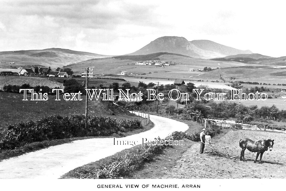 SC 1227 - View Of Machrie, Arran, Ayrshire, Scotland c1930