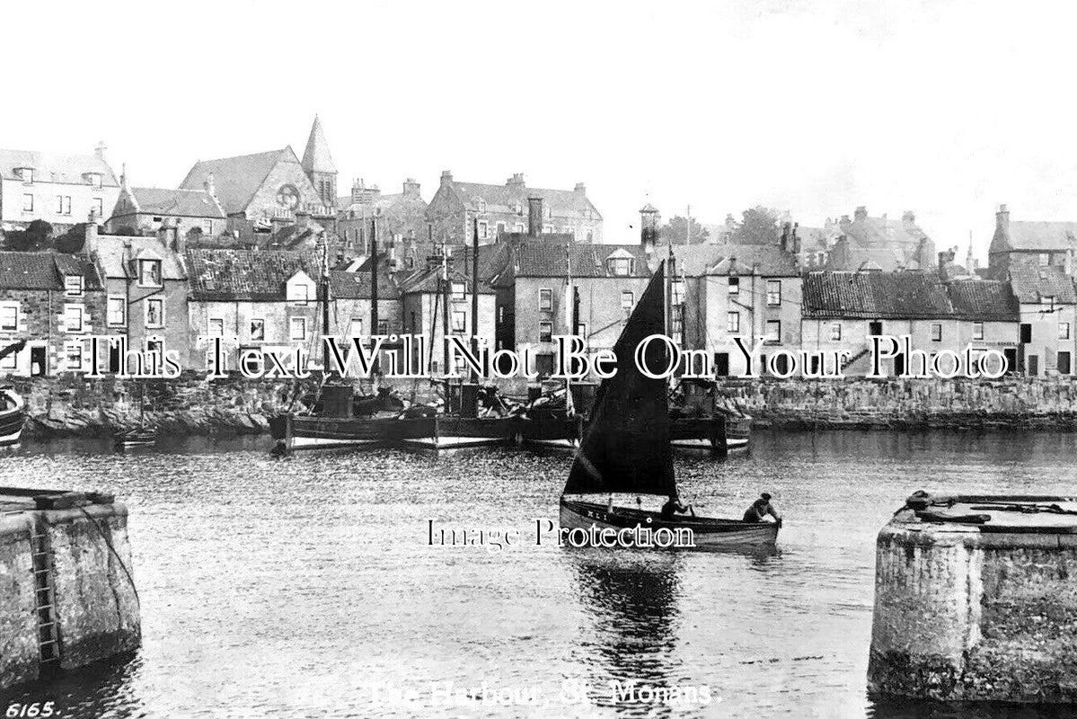 SC 1279 - St Monans Harbour, Scotland c1920