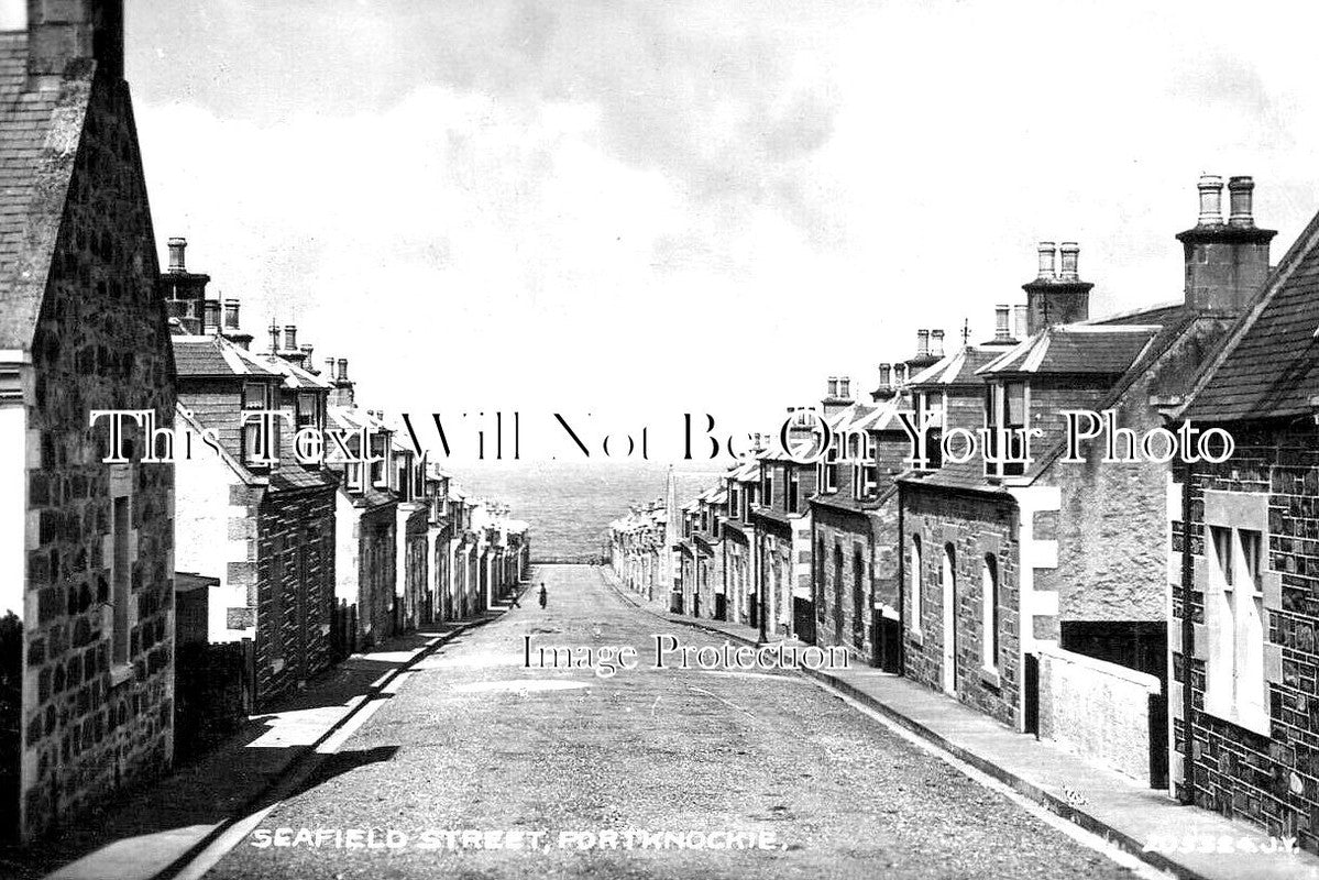 Photo Ancienne Glasgow 1930 - Vue Aérienne Nile & Bath Street - Format 6x4