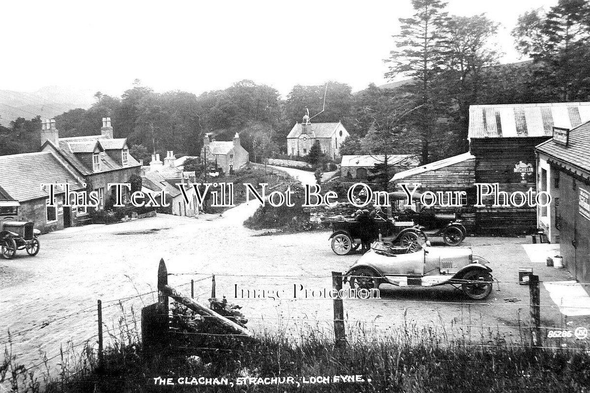 SC 1303 - The Clachan, Strachur, Loch Fyne, Scotland c1924