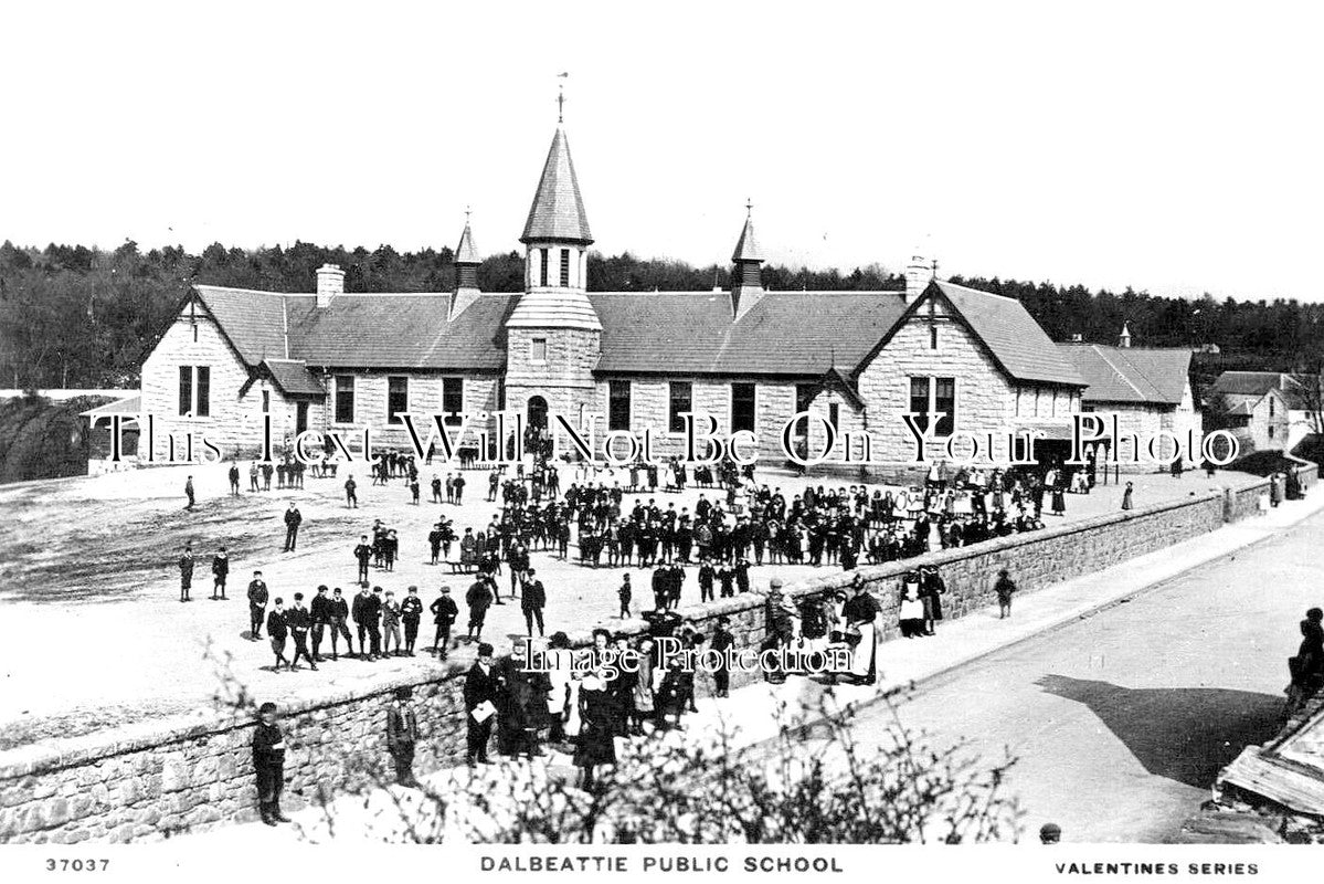SC 1318 - Dalbeattie Public Shool, Scotland c1909