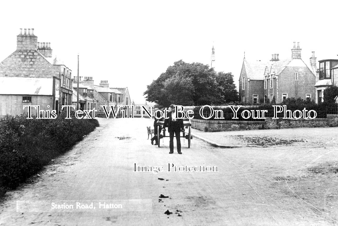 SC 1321 - Station Road, Hatton, Aberdeenshire, Scotland