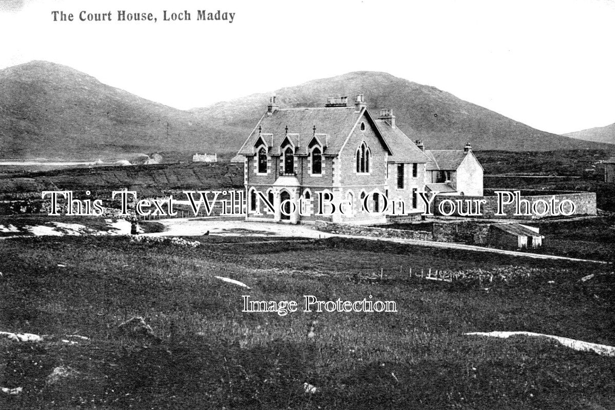 SC 1322 - The Court House, Loch Maddy, Scotland