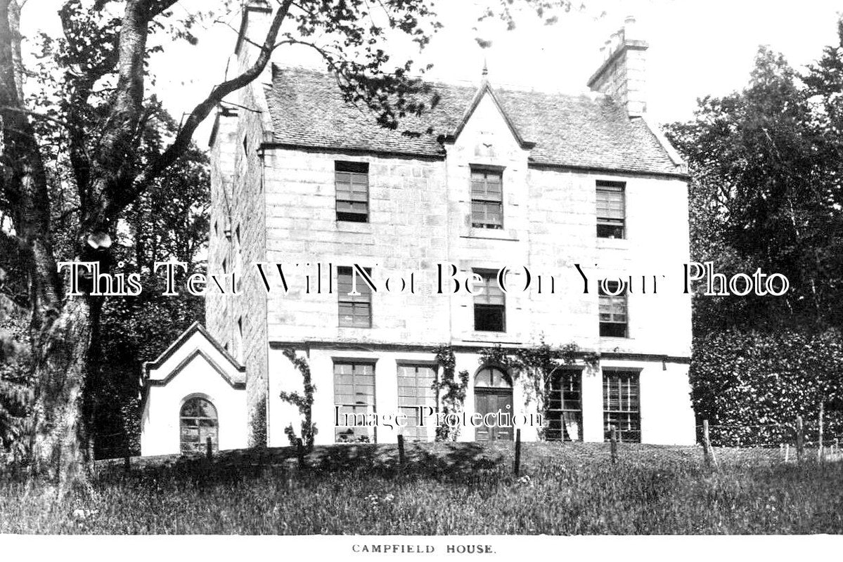 SC 1340 - Campfield House, Banchory Glassel, Aberdeenshire, Scotland c1927