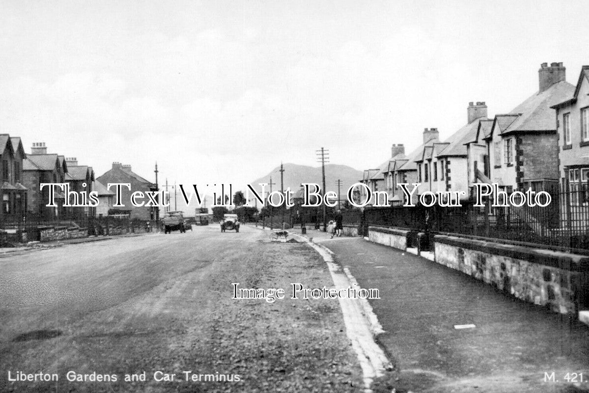 SC 1356 - Liberton Gardens & Car Terminus, Edinburgh, Scotland
