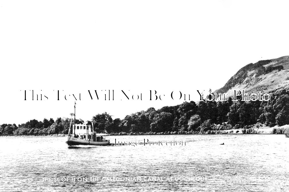 SC 138 - The Scot II Tug Ice Breaker, Caledonian Canal, Scotland