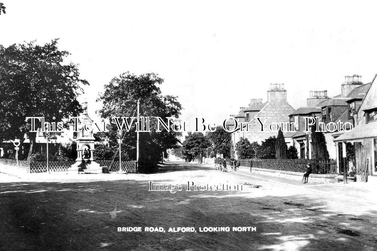 SC 141 - Bridge Road, Alford, Scotland – JB Archive