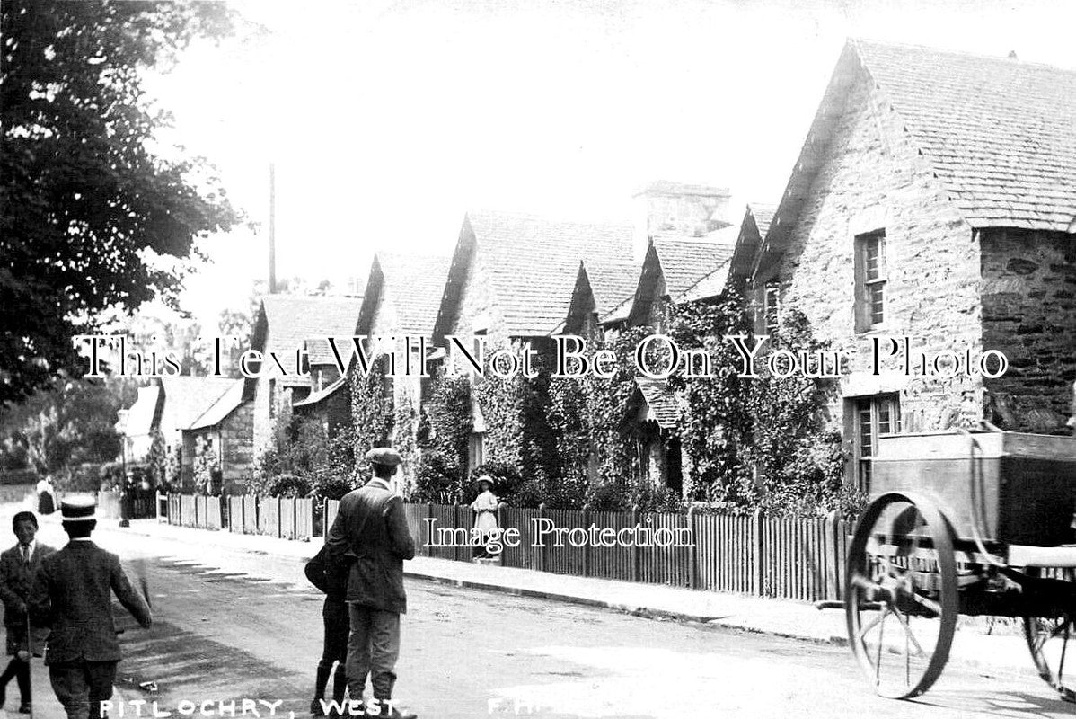 SC 1410 - Pitlochry West, Scotland c1910