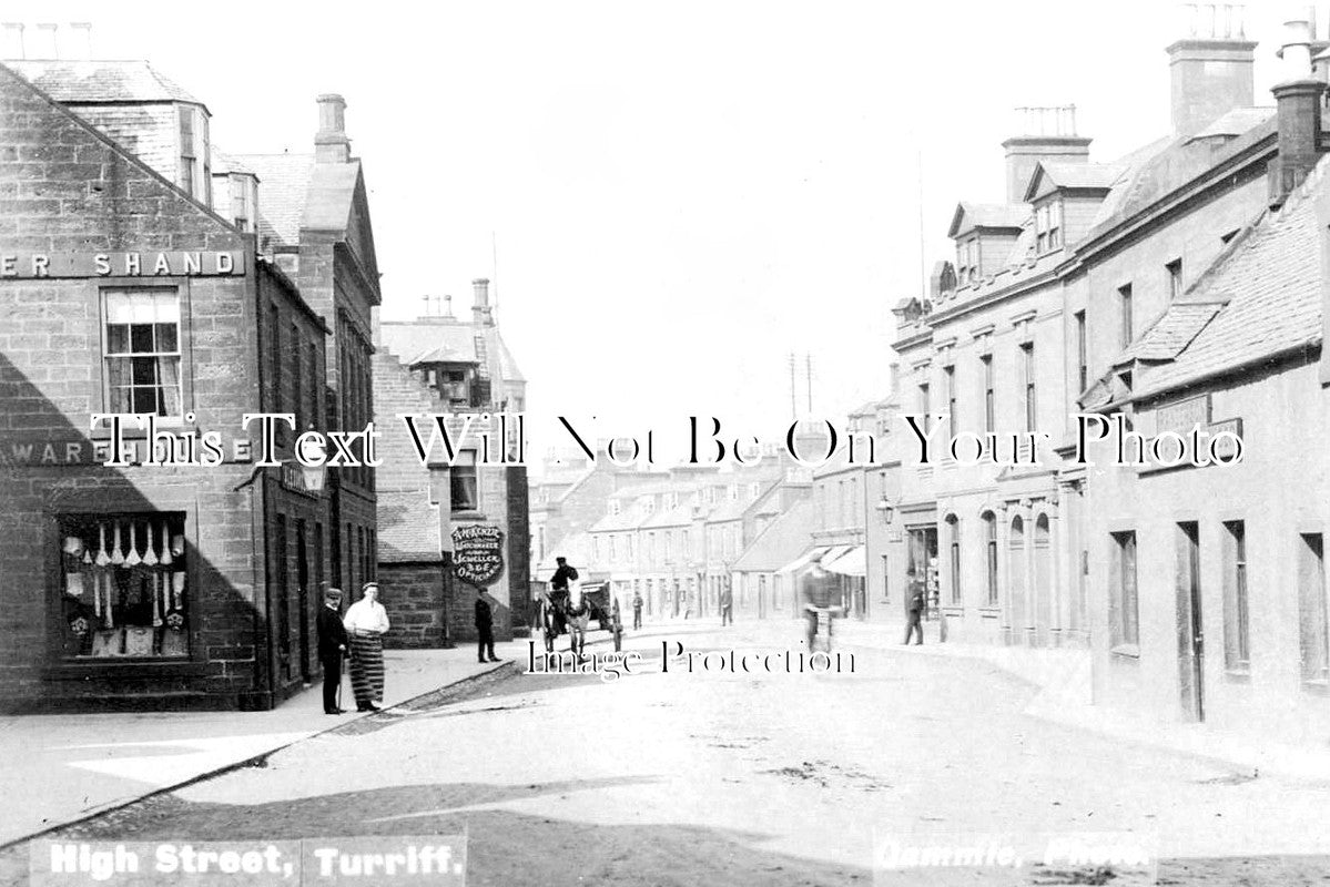 SC 1432 - High Street, Turriff, Aberdeenshire, Scotland