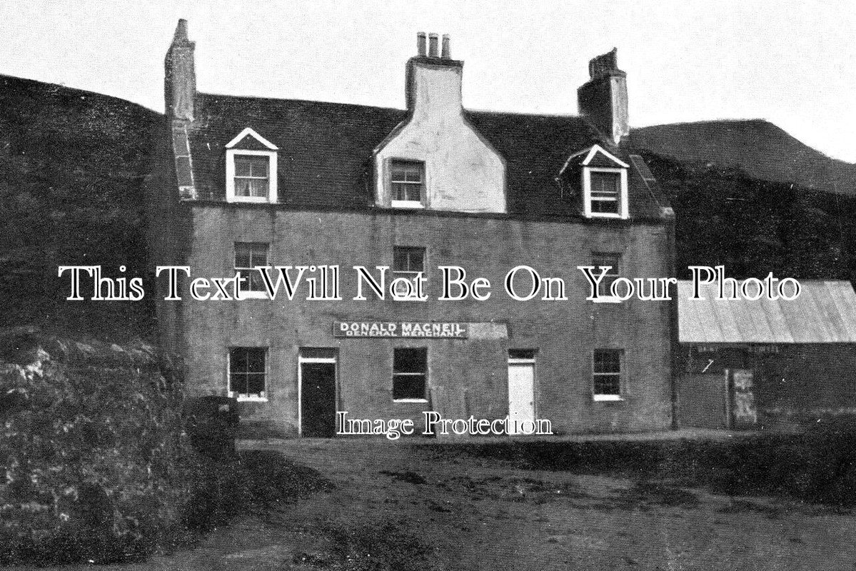 SC 1441 - Donald Macneil General Merchant, Isle Of Barra, Scotland