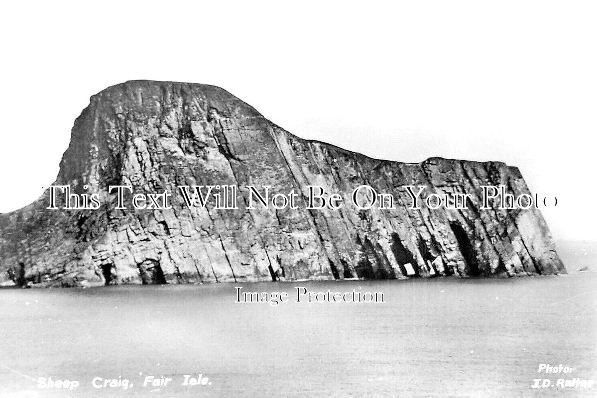 SC 1449 - Sheep Craig, Fair Isle, Shetland, Scotland