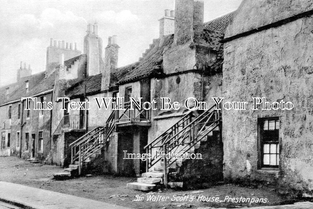 SC 1460 - Sir Walter Scotts House, Prestonpans, East Lothian, Scotland