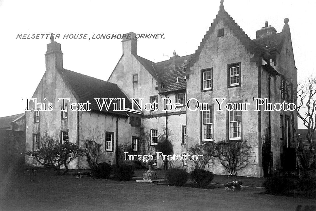 SC 1499 - Melsetter House, Longhope, Orkney, Scotland