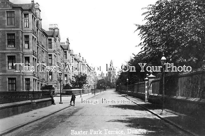 SC 151 - Baxter Park Terrace, Dundee, Scotland c1915
