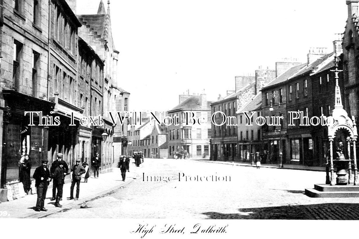 SC 1538 - High Street, Dalkeith, Midlothian, Scotland