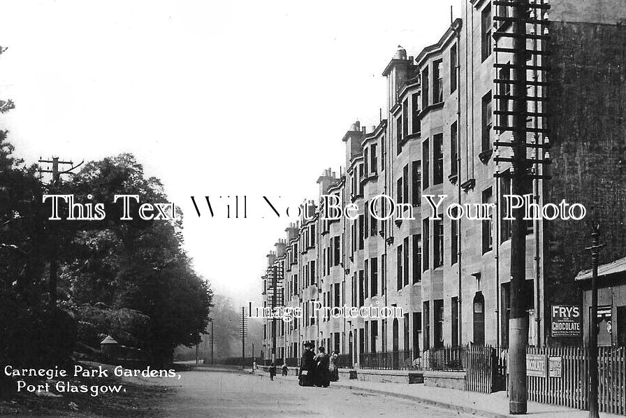 SC 1556 - Carnegie Park Gardens, Port Glasgow, Scotland