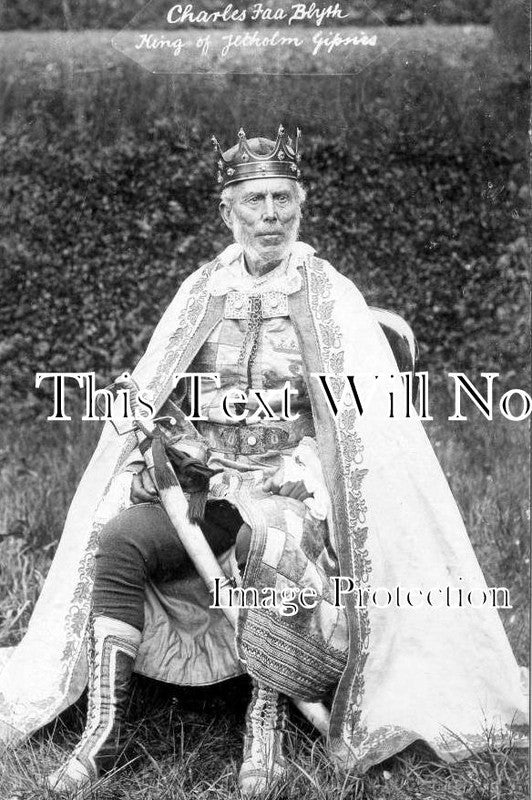 SC 1589 - Charles Faa Blyth, King Of The Yetholm Gipsies, Scotland