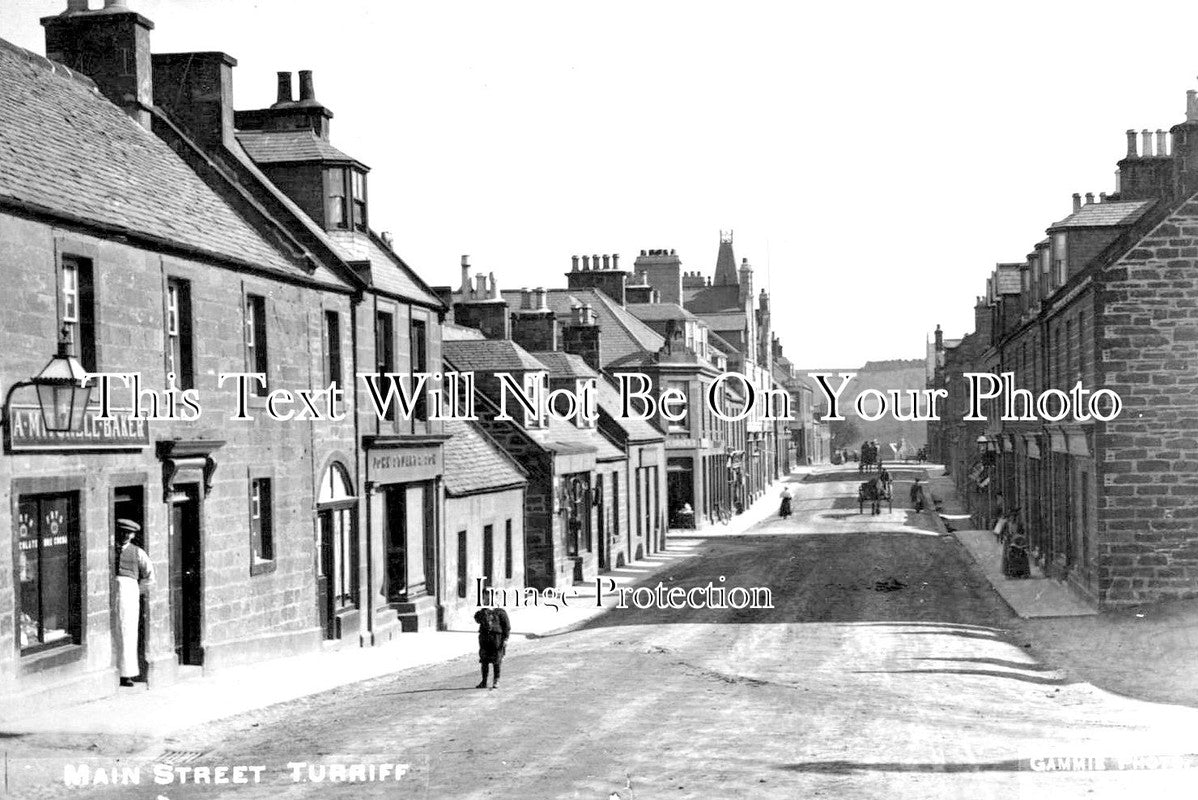 SC 1625 - Main Street, Turriff, Aberdeenshire, Scotland