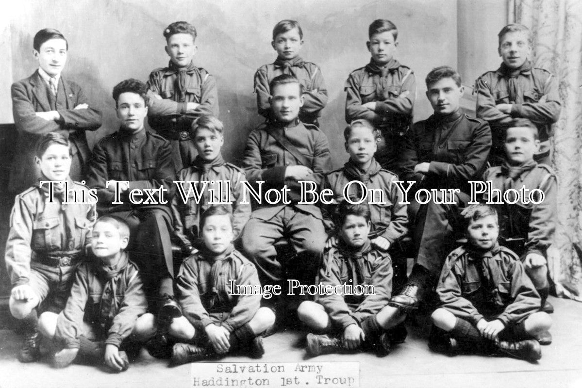 SC 1631 - Salvation Army, Haddington 1st Troup, Scotland