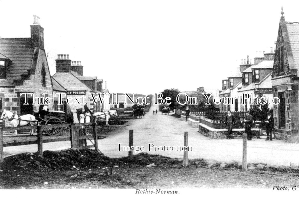 SC 1635 - Rothienorman, Aberdeenshire, Scotland