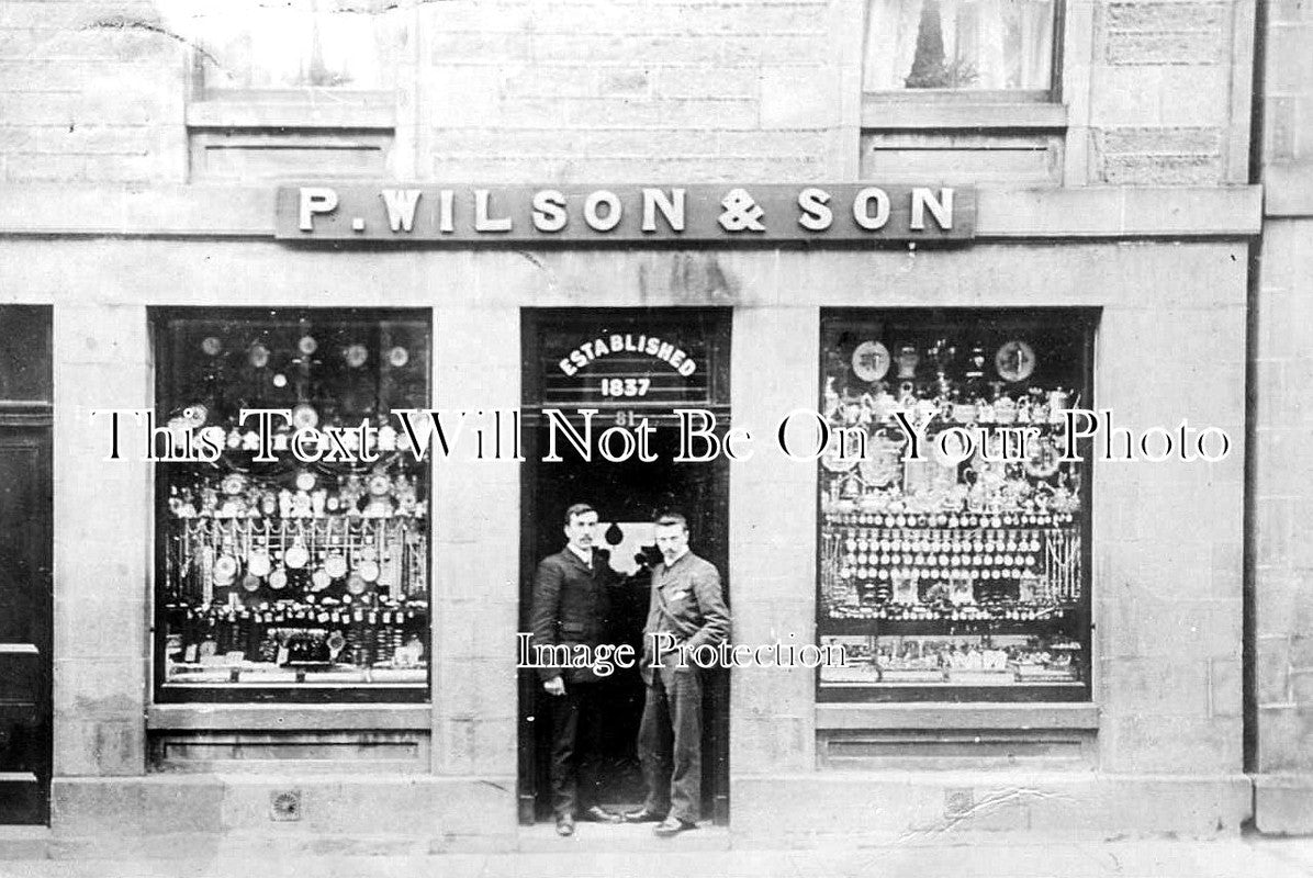 SC 1664 - P Wilson & Son Jeweller Shop, Keith, Scotland