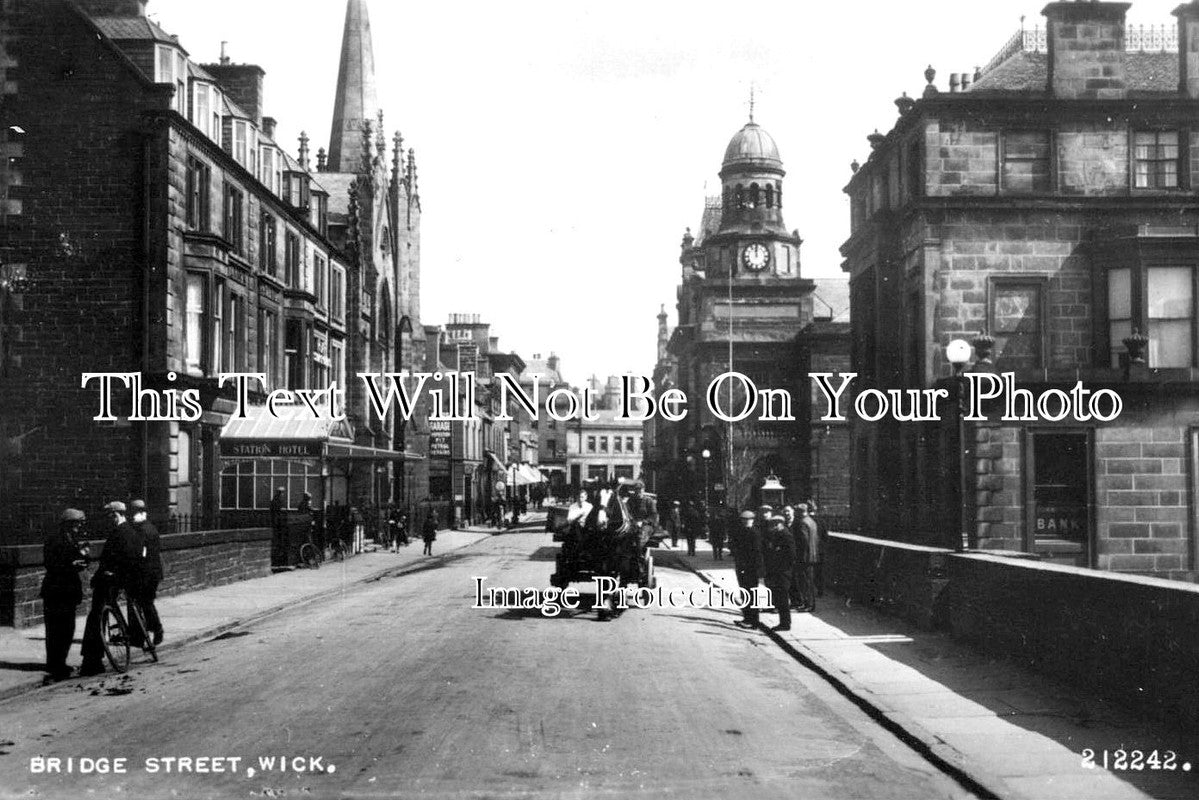 SC 1680 - Bridge Street, Wick, Caithness, Scotland