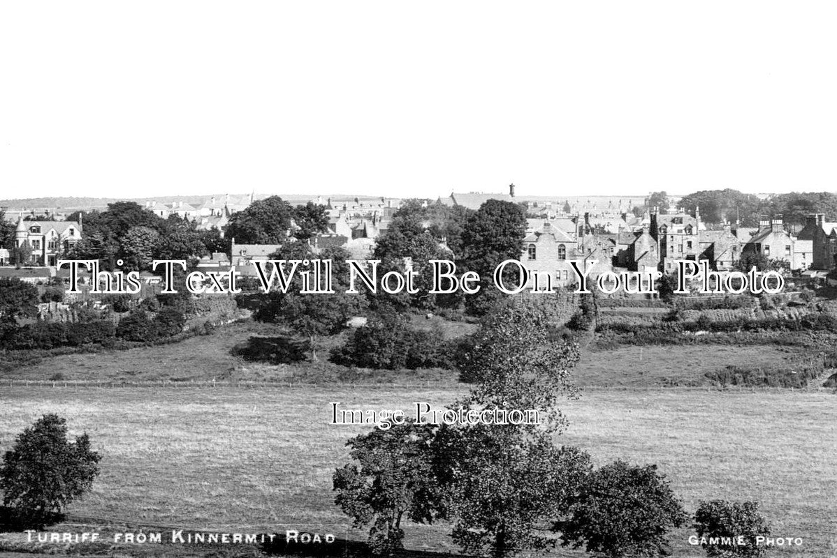 SC 1702 - Turriff From Kinnermit Road, Aberdeenshire, Scotland