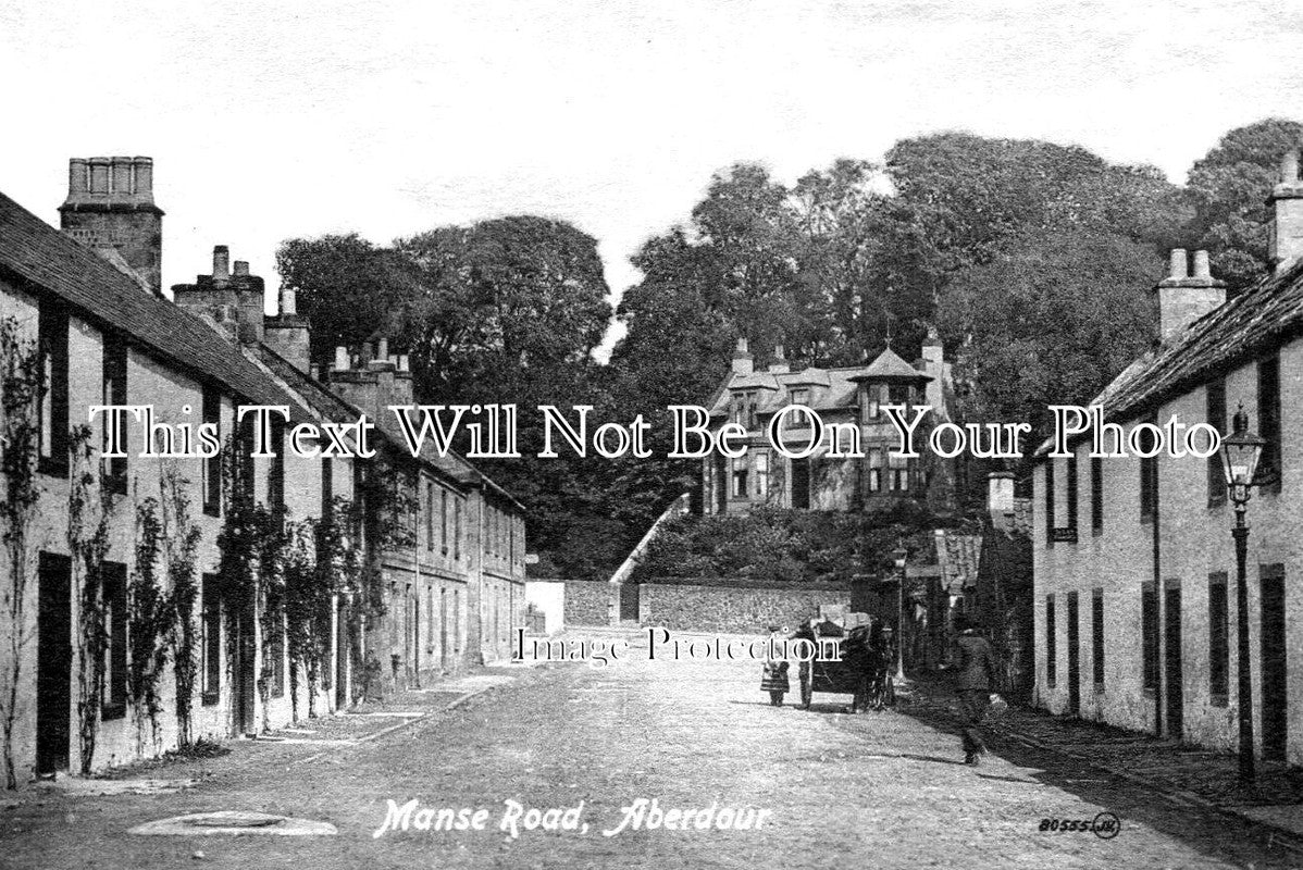 SC 1788 - Manse Road, Aberdour, Fife, Scotland c1910